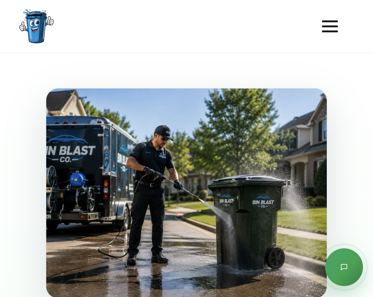 Bin Blast Co. service booking system