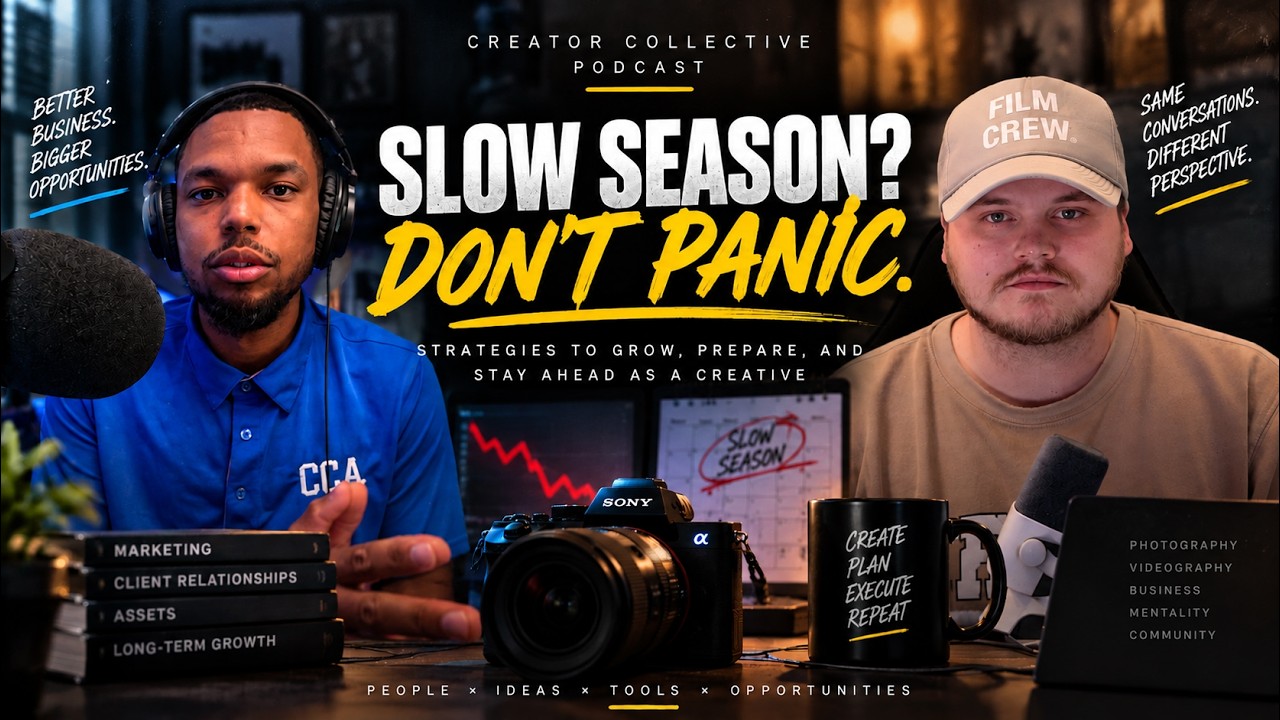 Cody Cochran and JB on Creator Collective discussing a slow season
