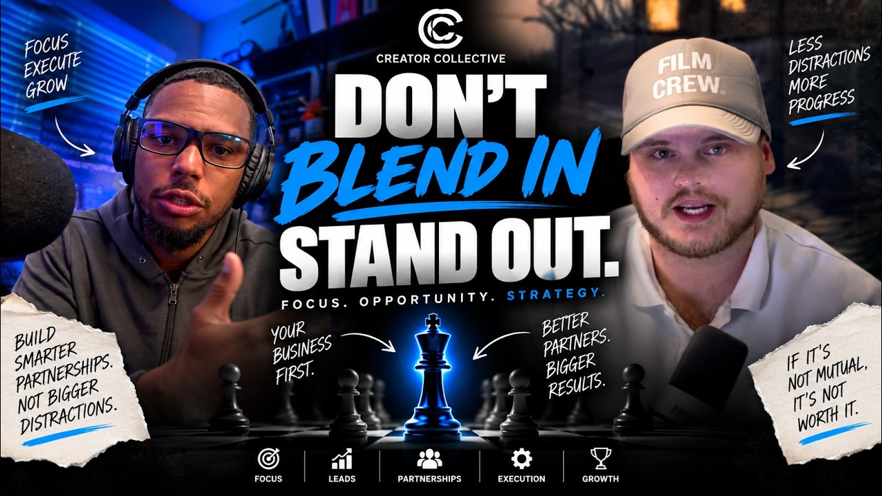 Cody Cochran and JB on Creator Collective discussing mutual partnerships